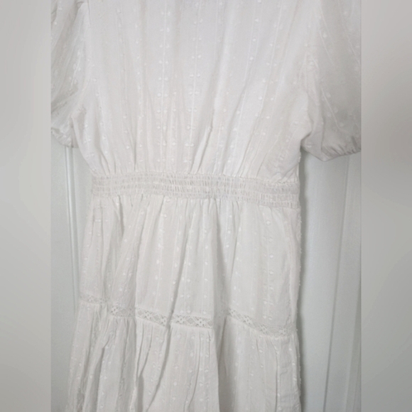 Grace+Karma Dreamy Tiered Cotton Summer Dress With Puffy Sleeves - Picture 7 of 11